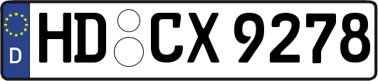 HD-CX9278