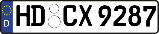 HD-CX9287