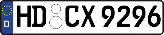 HD-CX9296