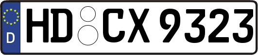 HD-CX9323