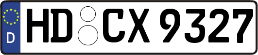 HD-CX9327