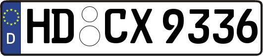 HD-CX9336