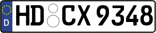 HD-CX9348