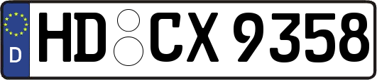 HD-CX9358