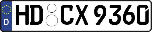 HD-CX9360