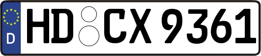 HD-CX9361