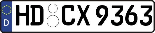 HD-CX9363