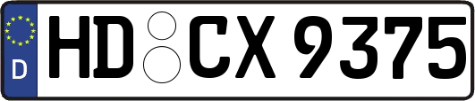 HD-CX9375