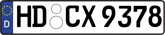 HD-CX9378