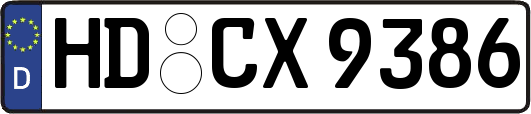 HD-CX9386