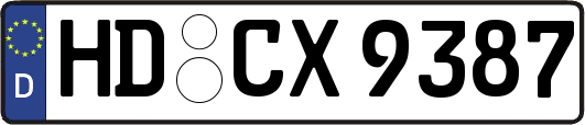 HD-CX9387