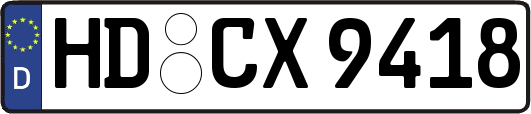 HD-CX9418
