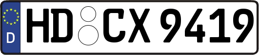 HD-CX9419