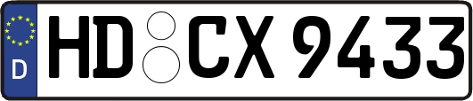 HD-CX9433