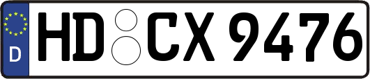 HD-CX9476