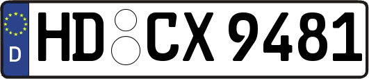HD-CX9481