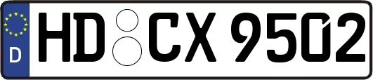HD-CX9502