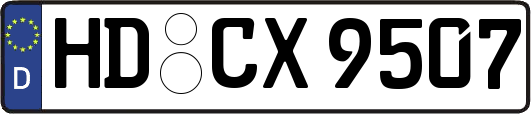 HD-CX9507