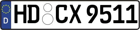 HD-CX9511