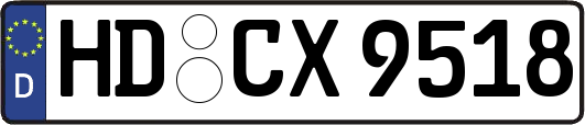 HD-CX9518