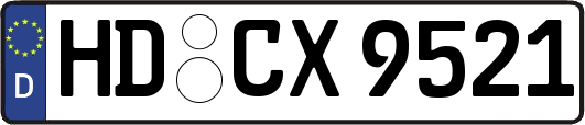 HD-CX9521
