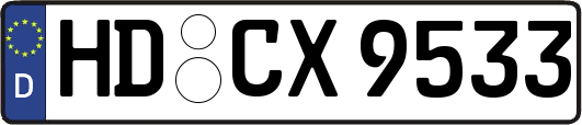 HD-CX9533