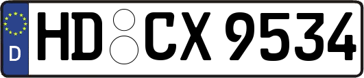 HD-CX9534