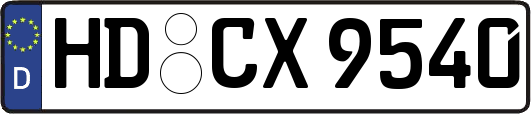 HD-CX9540