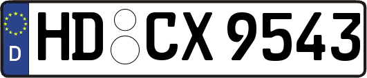 HD-CX9543