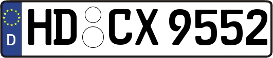 HD-CX9552