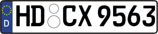 HD-CX9563