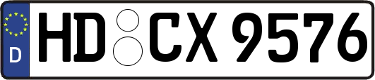 HD-CX9576