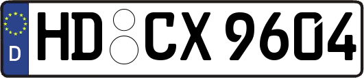 HD-CX9604
