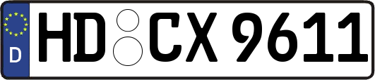 HD-CX9611