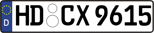 HD-CX9615