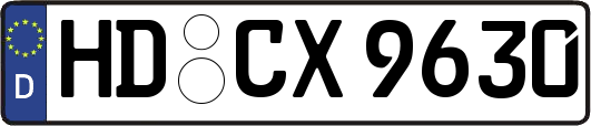HD-CX9630