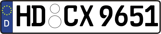 HD-CX9651