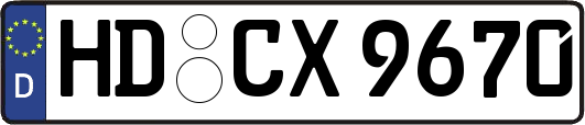 HD-CX9670