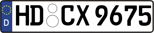 HD-CX9675