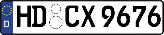 HD-CX9676