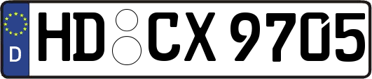 HD-CX9705