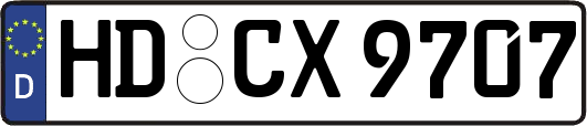 HD-CX9707