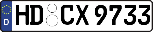HD-CX9733