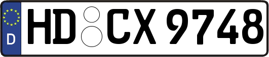 HD-CX9748