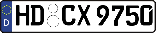 HD-CX9750