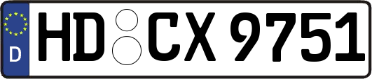 HD-CX9751
