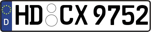 HD-CX9752