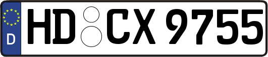 HD-CX9755