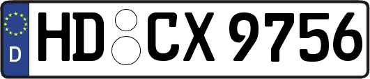 HD-CX9756