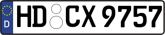 HD-CX9757